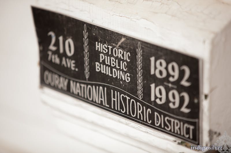 The Western Historic Building Sign
